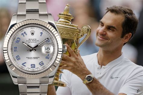 rolex datejust 41 roger federer|roger federer rolex.